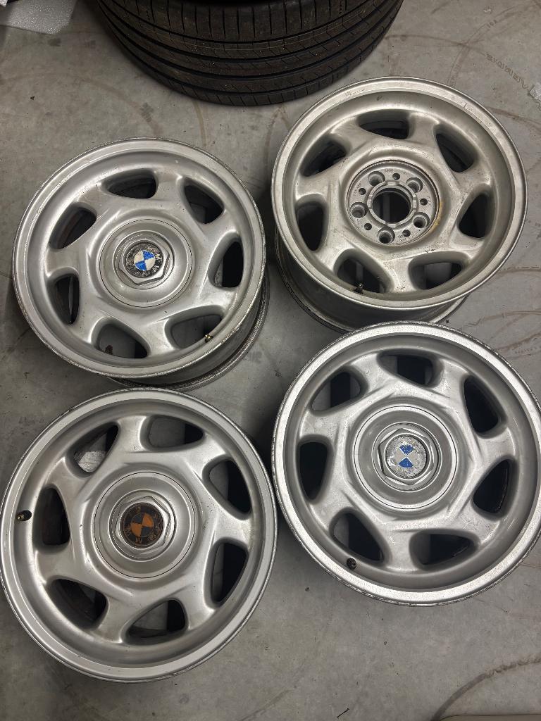 ORIGINELE 16” BMW 850 850i velgen, Ophalen, Overige, Gebruikt, Velg(en)