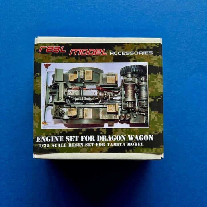RealModel	35031	Engine Set For Dragon Wagon	1/35, Verzenden, Nieuw, 1:35 tot 1:50