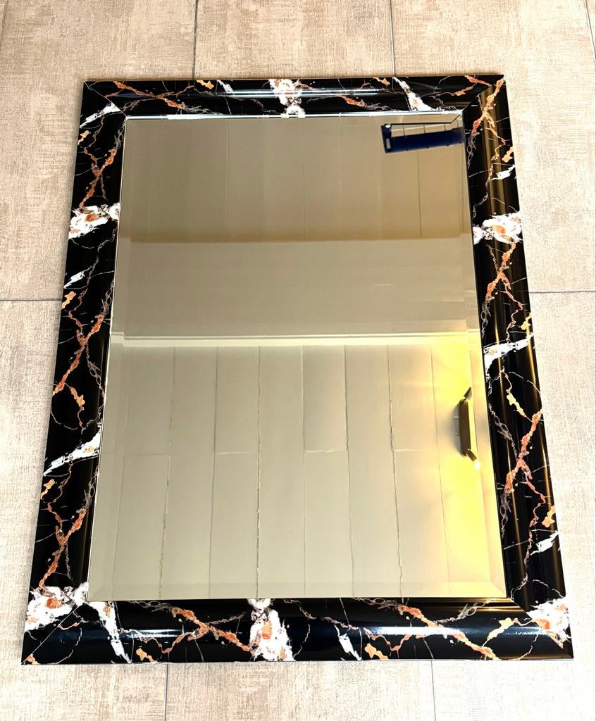 Grote geslepen spiegel 62x82,5 cm, Ophalen of Verzenden, S, S, Minder dan 100 cm