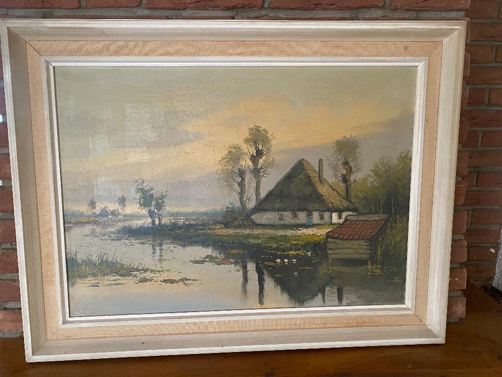 Schilderij Charles Meeuwissen, Ophalen of Verzenden