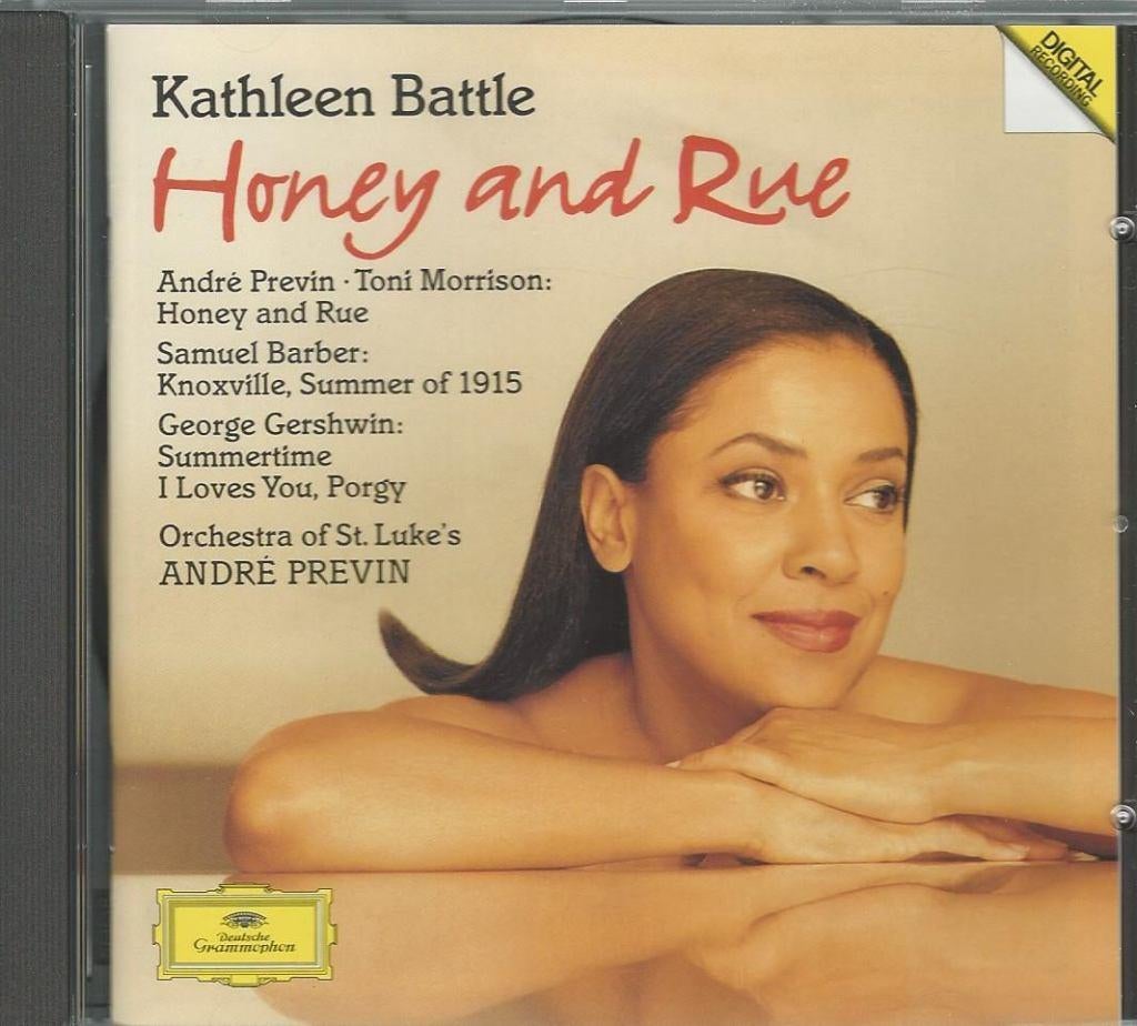 Kathleen Battle - Honey and Rue = 3,99, Cd's en Dvd's, Cd's | Klassiek, Zo goed als nieuw, Kamermuziek, Classicisme, Ophalen of Verzenden
