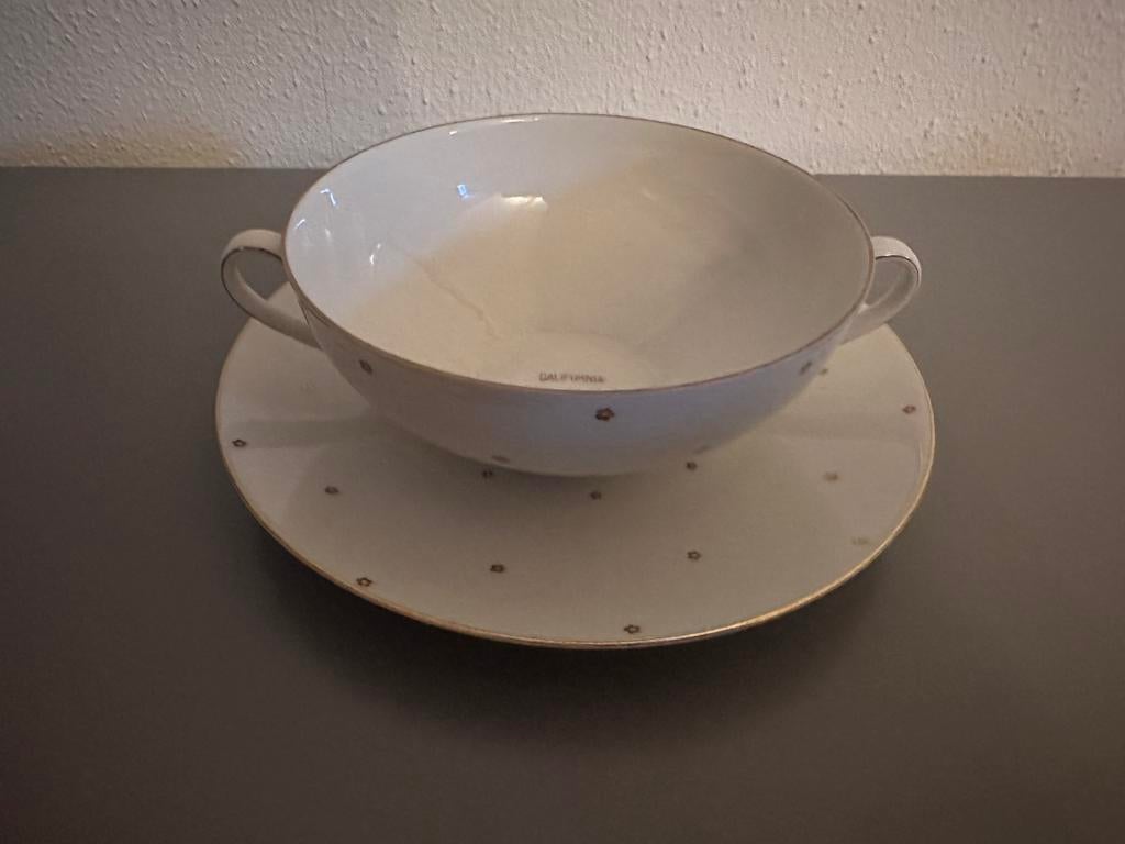 Vintage soepkom California, Ophalen of Verzenden