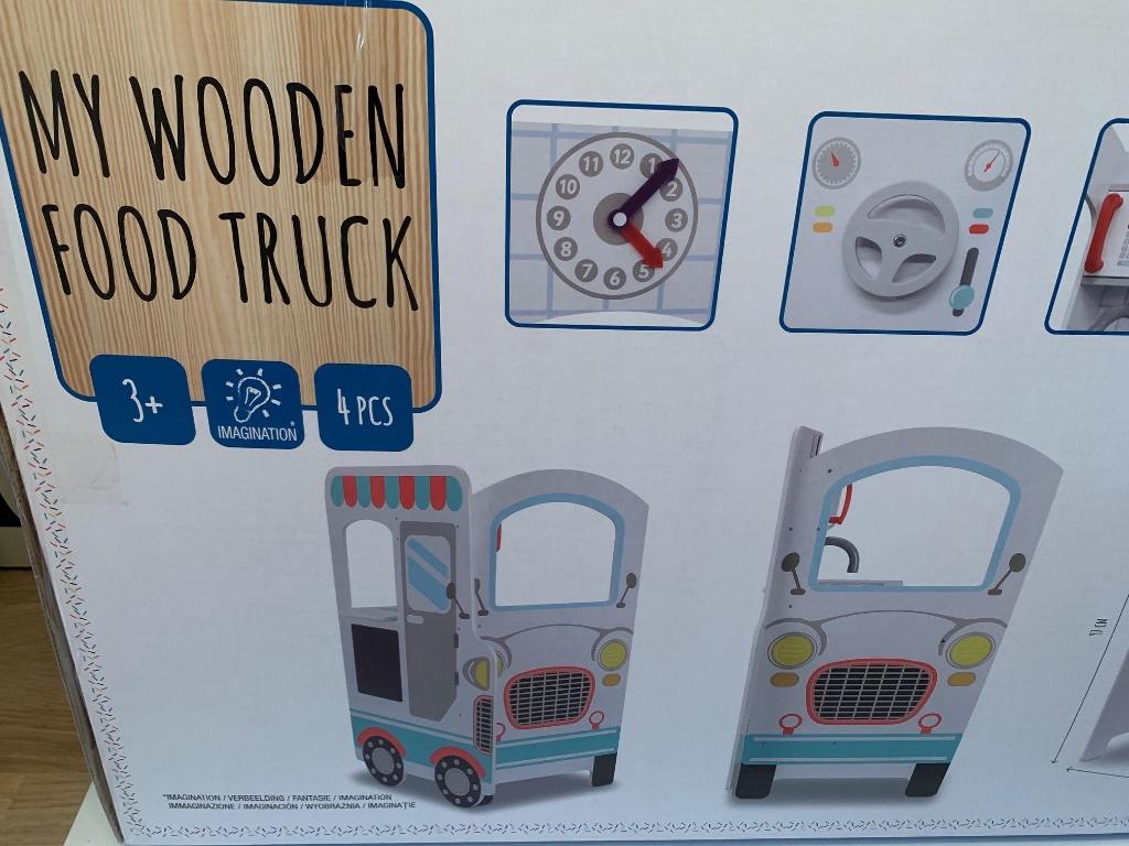 Foodtruck hout, Ophalen, Nieuw