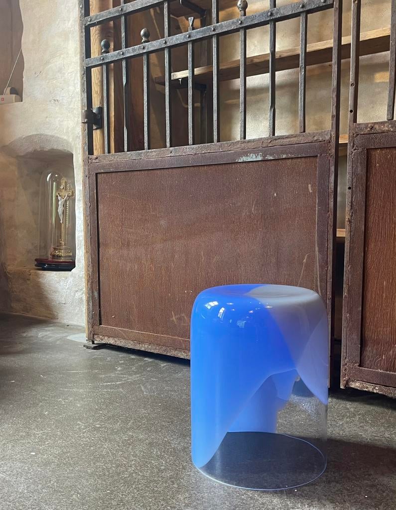 Leolux Klaar bijzettafel Ned glasmuseum x Leolux, Minder dan 55 cm, Nieuw, Glas, Rechthoekig