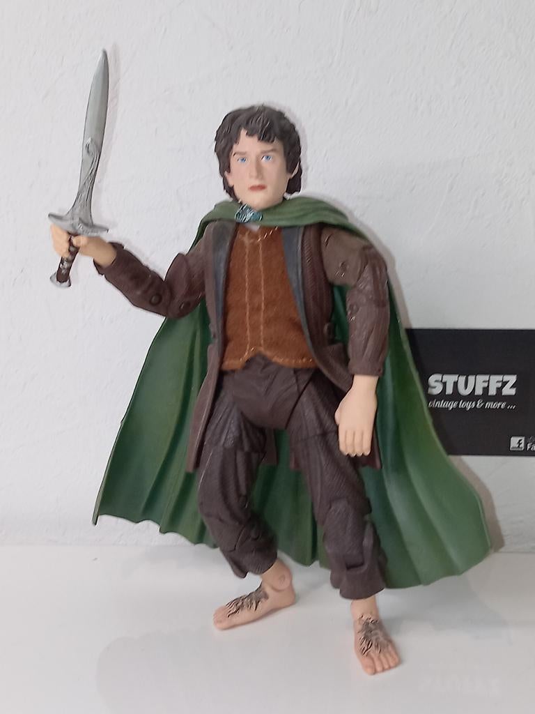 Lord of the Rings Deluxe Poseable Frodo Return of the King, Ophalen of Verzenden, Zo goed als nieuw