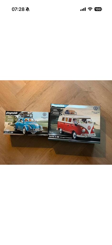 Speelgoed Playmobiel T1 en Kever, Overige merken, Auto, Groter dan 1:32, Ophalen of Verzenden