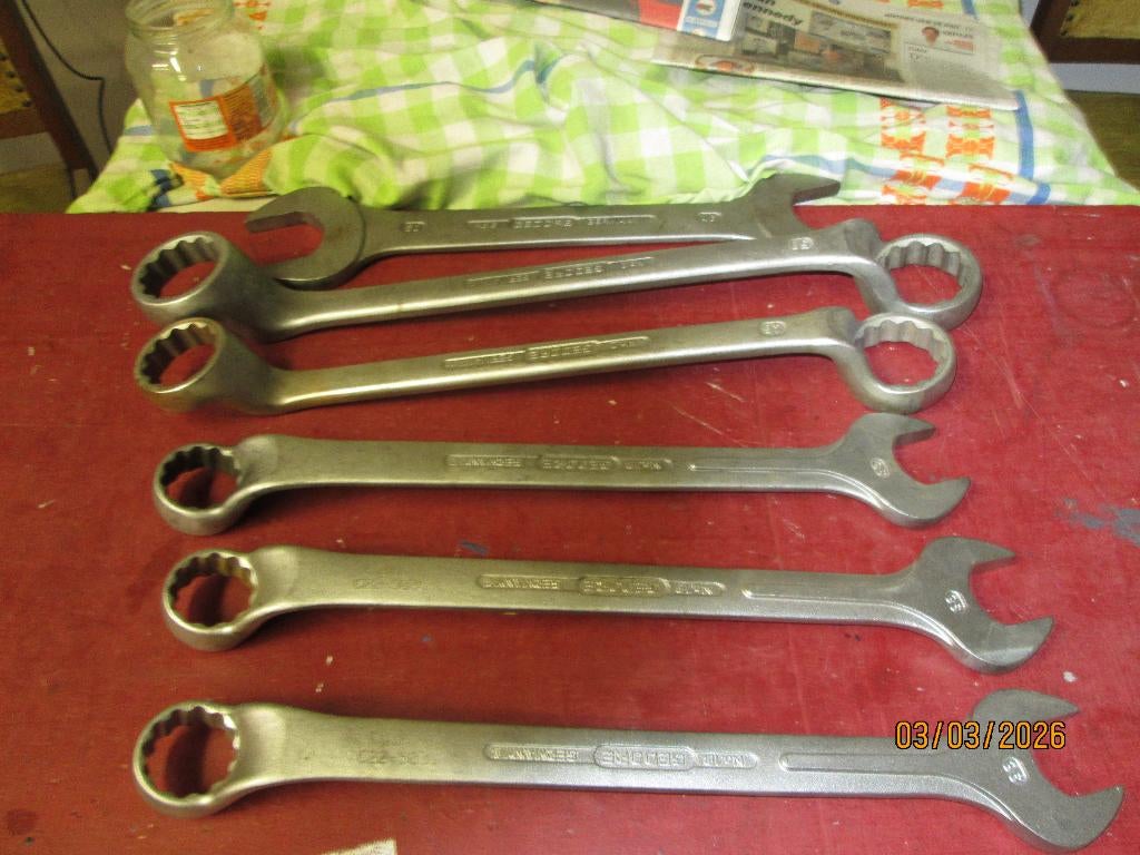 Te koop: Div. Gedore steek- steekring- en ringsleutels, Ophalen of Verzenden, Nieuw