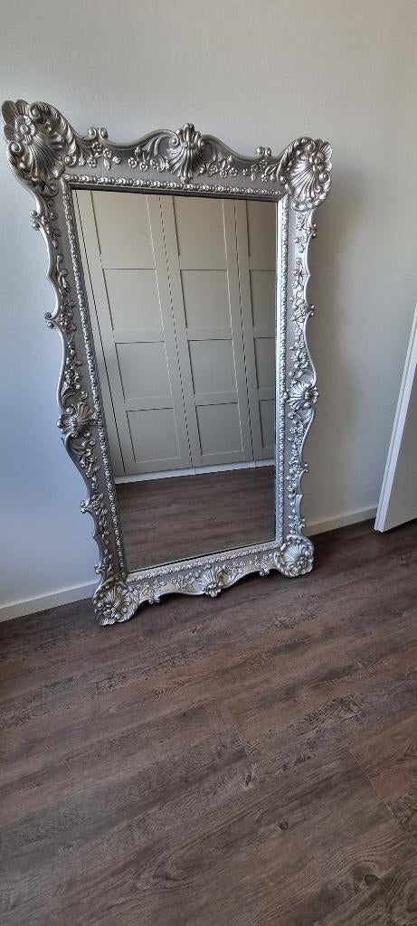 Barok spiegel, Huis en Inrichting, Woonaccessoires | Spiegels, Ophalen, Gebruikt, 100 tot 150 cm, 75 tot 100 cm