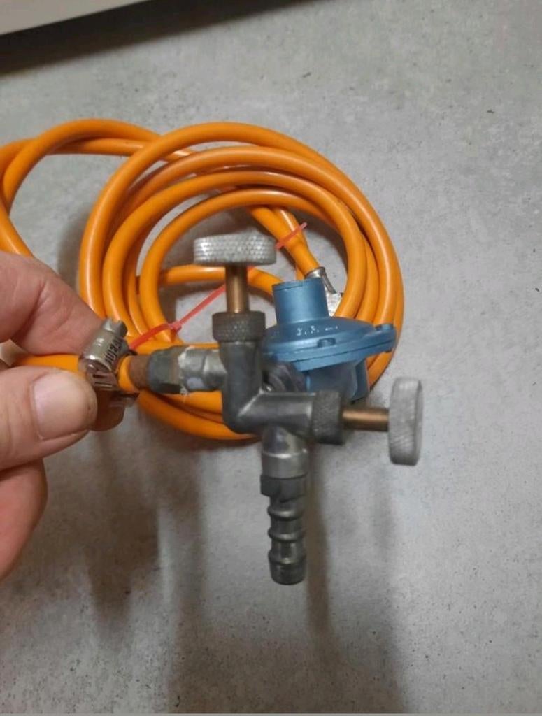 Reduceer met meng  mengventiel gasbrander 
Tstuk, Ophalen of Verzenden, Gebruikt