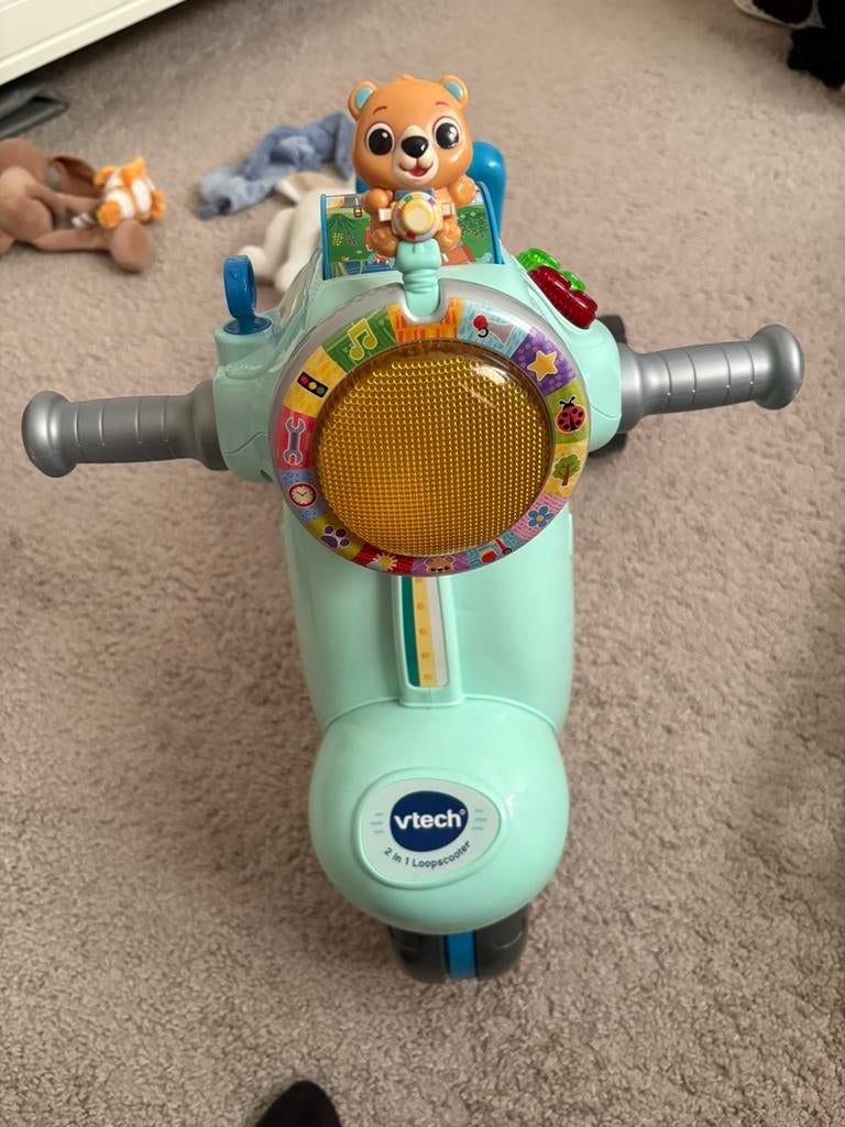 Vtech baby 2 in 1 loopscooter, Ophalen, Zo goed als nieuw