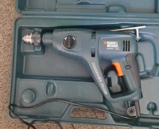 Boorhamer Black en Decker z.g.a n., Ophalen of Verzenden, Gebruikt, Boor- en/of Breekhamer