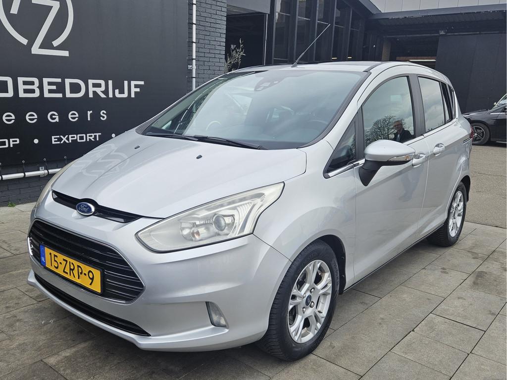 Ford B-MAX 1.0 EcoBoost Titanium *Well-Kept*AC*Heatseat*, Voorwielaandrijving, Euro 5, Gebruikt, Origineel Nederlands