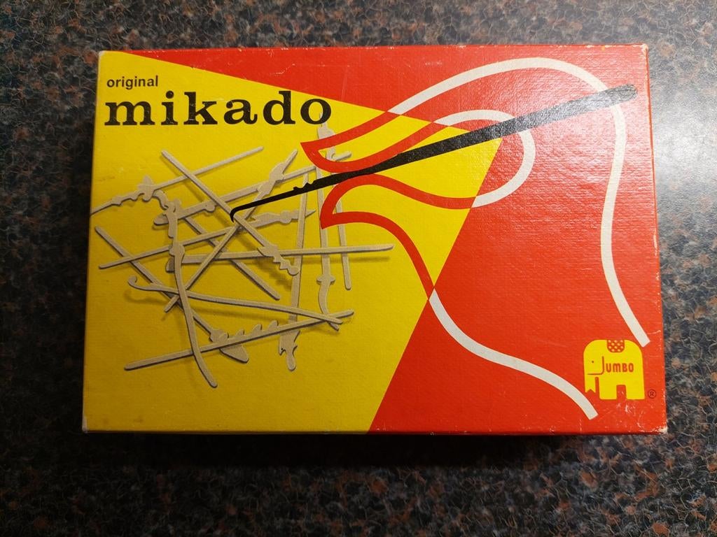 Mikado spel van Jumbo - Klassiek behendigheidsspel, Een of twee spelers, Ophalen of Verzenden, Gebruikt, Jumbo