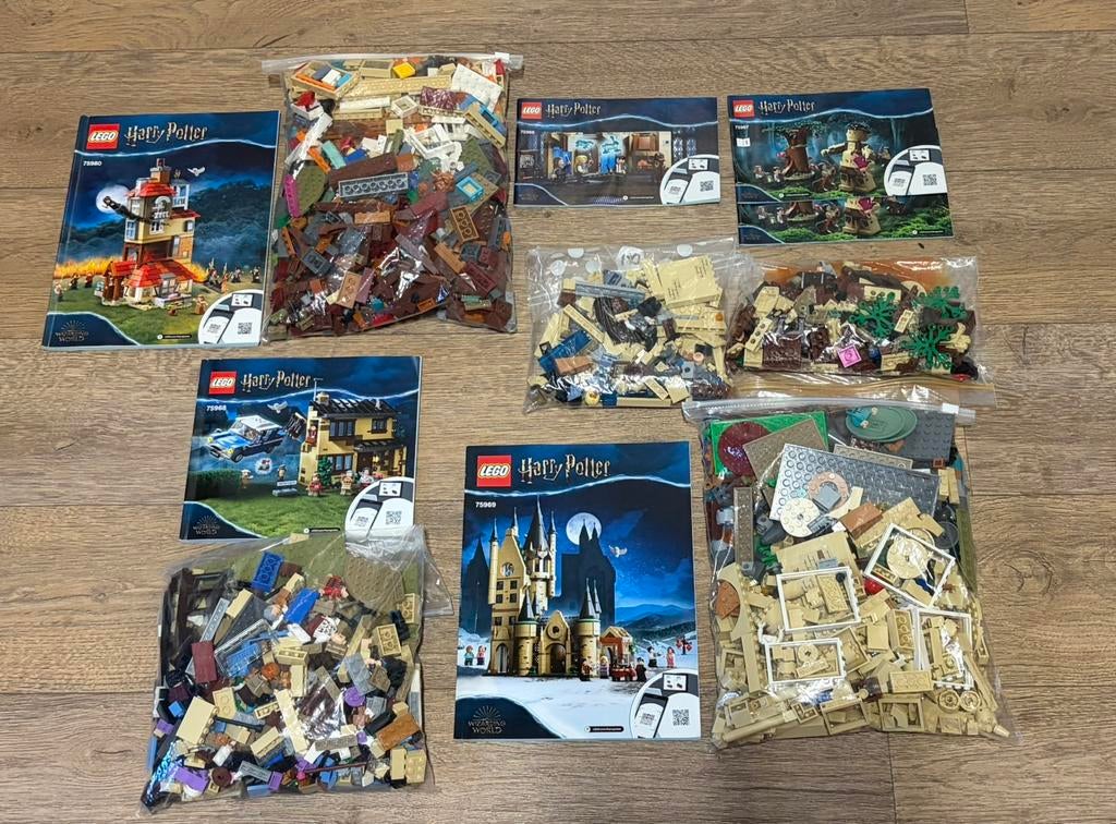 Lego Harry Potter sets 75966/75967/75968/75969/75980 (2020), Compleet, Lego, Harry Potter, Ophalen of Verzenden