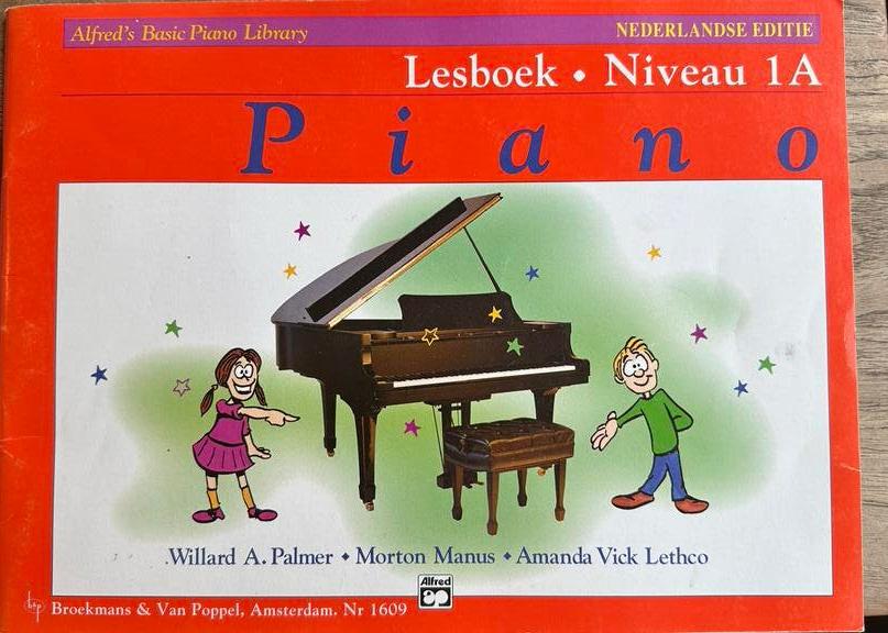 Alfred’s Alfreds Piano Lesboek Niveau 1A, Ophalen of Verzenden, Zo goed als nieuw, Overige niveaus