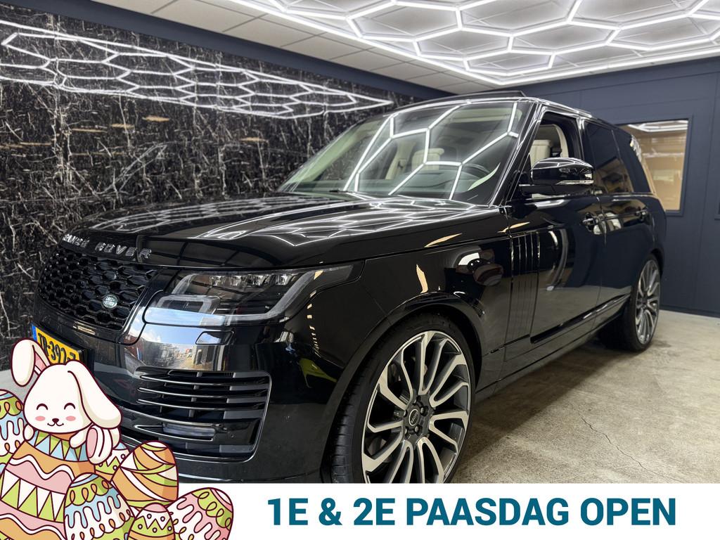 Land Rover Range Rover 4.4 SDV8 Autobiography (bj 2018), Automaat, 313 €/maand, Gebruikt, Leder