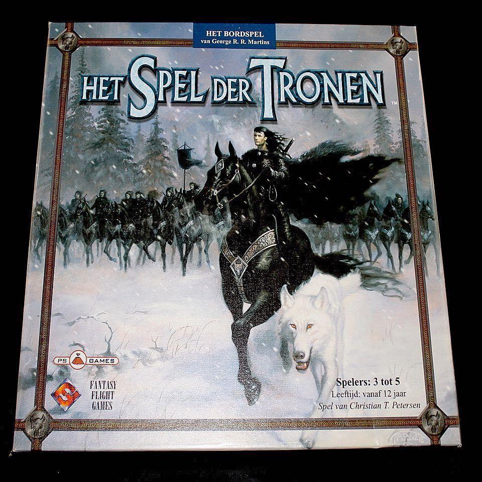 Games of thrones, bordspel, nederlandstalig, Vijf spelers of meer, Verzenden, Zo goed als nieuw