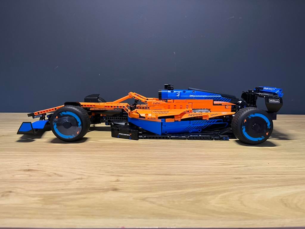 LEGO Technic McLaren Formule 1 racewagen 42141, Ophalen of Verzenden, Zo goed als nieuw, Complete set, Lego