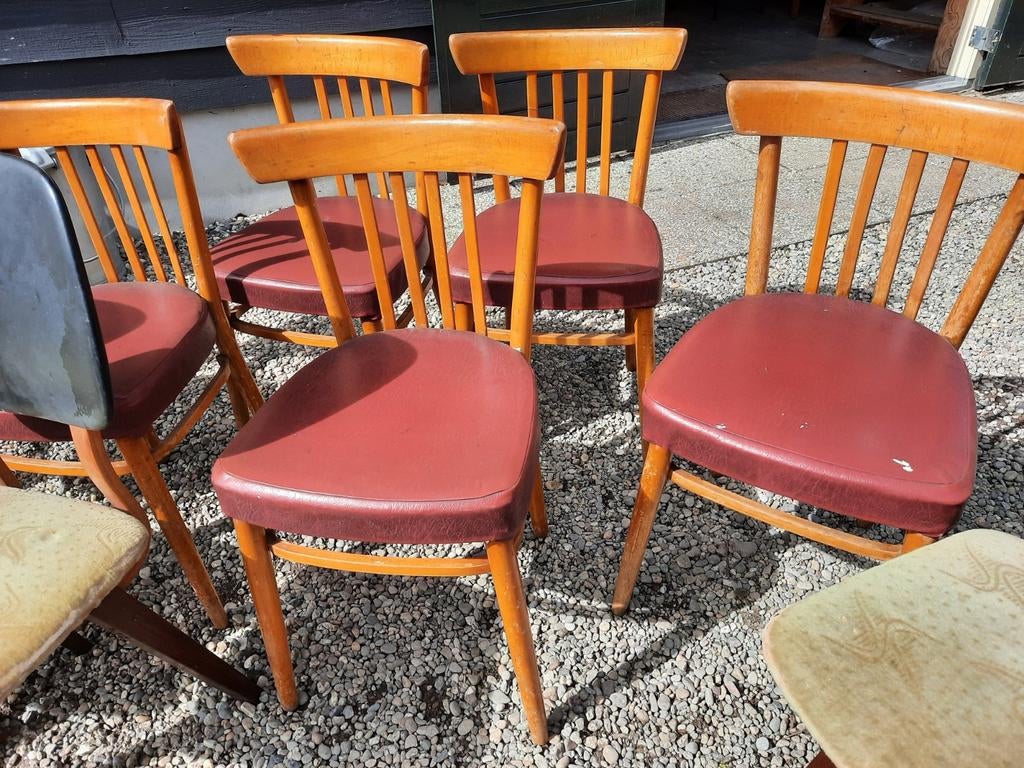 Diverse stoelen Jr 50 - 60, Ophalen