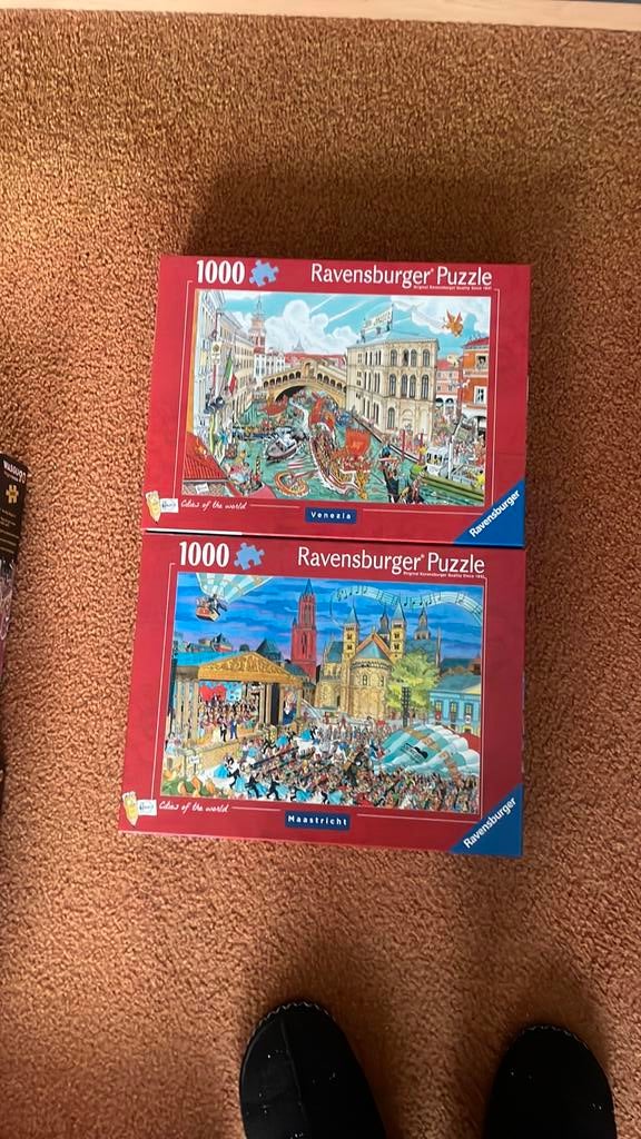 Ravensburger cities of the World 4 euro per stuk, Ophalen of Verzenden, Zo goed als nieuw