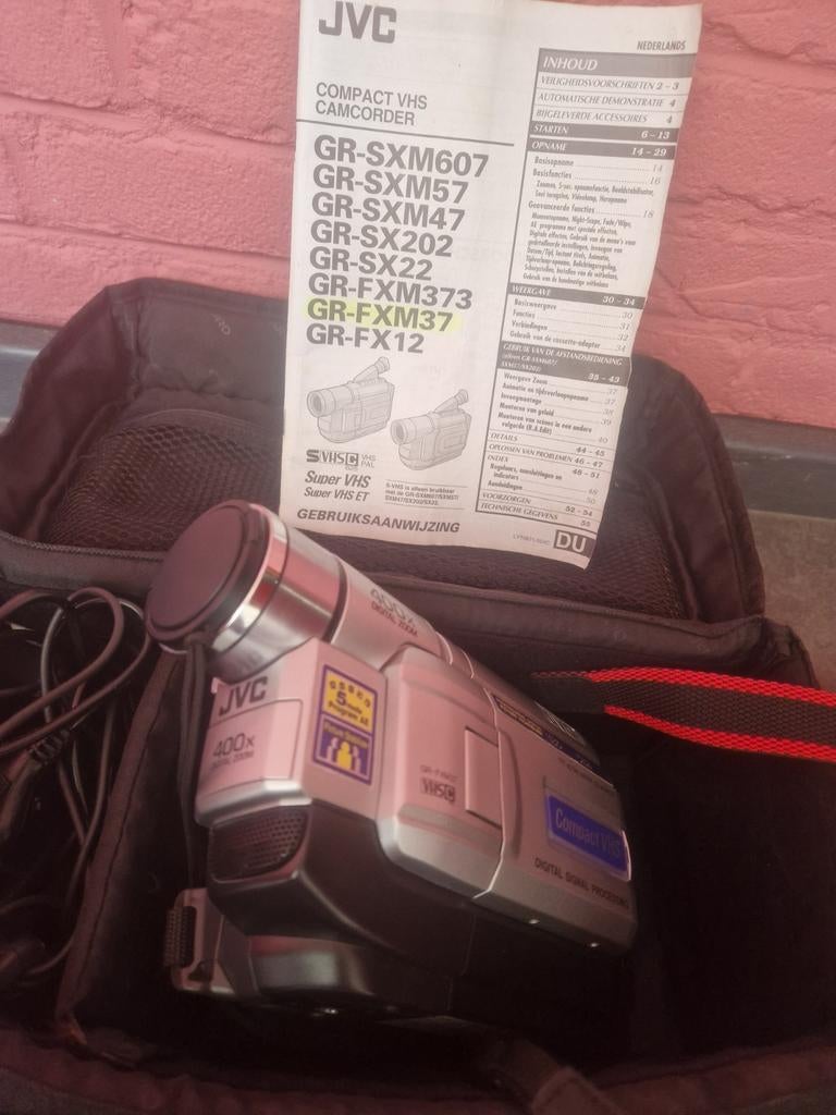 JVC Camcorder GR-FXM37 VHS-C Compact Videocamera, Ophalen of Verzenden