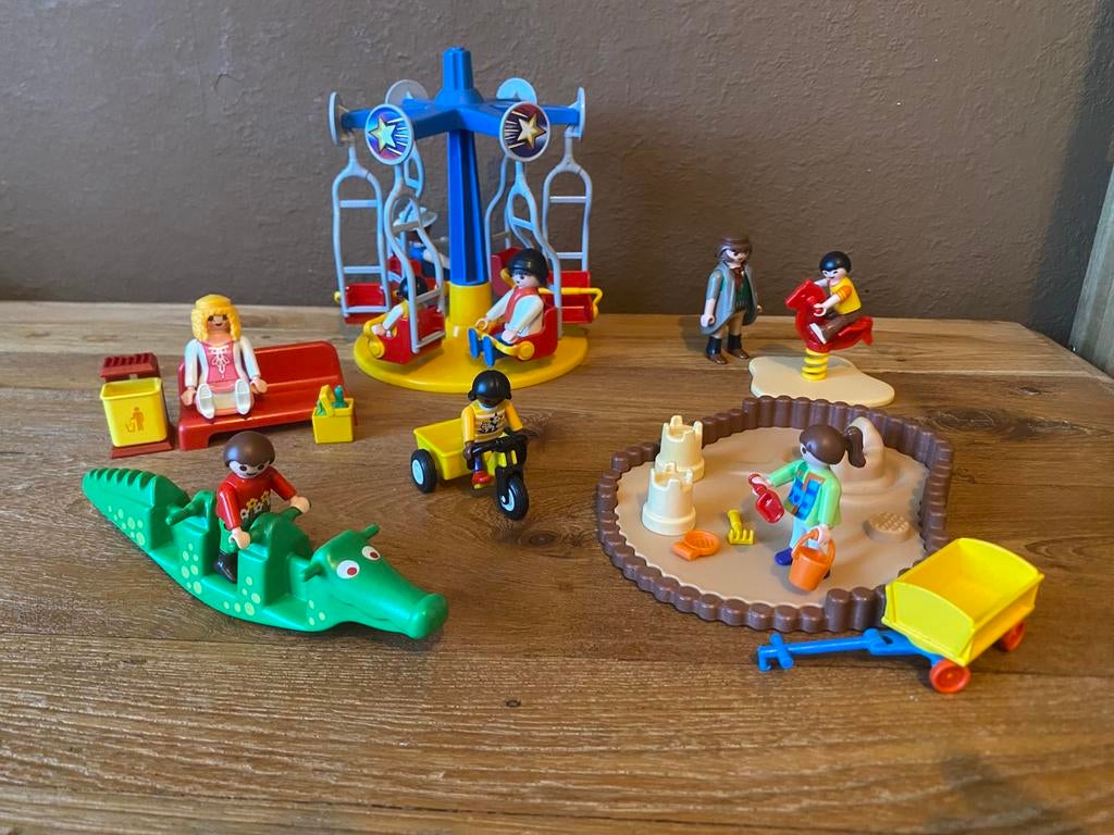 Speeltuin playmobil, Kinderen en Baby's, Ophalen of Verzenden, Gebruikt