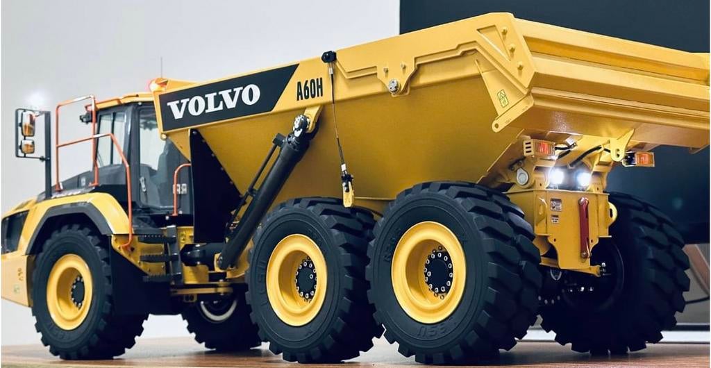 Lesu RC Volvo A60H dumper, Hobby en Vrije tijd, Modelbouw | Radiografisch | Auto's, Ophalen of Verzenden, Nieuw, Schaal 1:16, Auto offroad