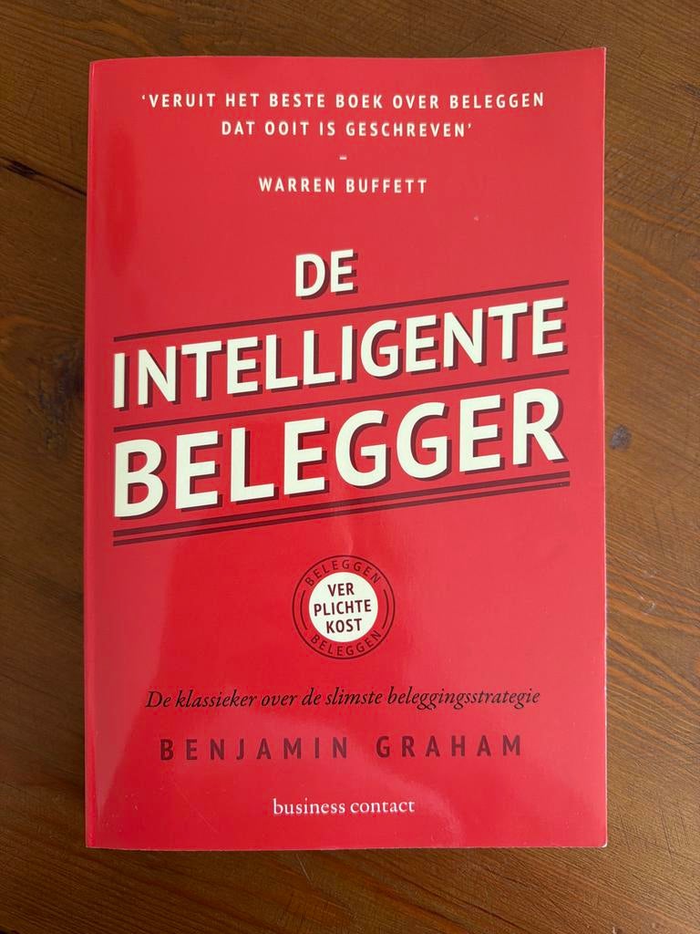 De Intelligente Belegger - Benjamin Graham, Ophalen, Zo goed als nieuw, Economie en Marketing
