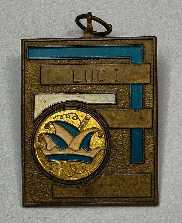 Carnavals medaille LUC 1, Ophalen of Verzenden, Overige materialen, Nederland