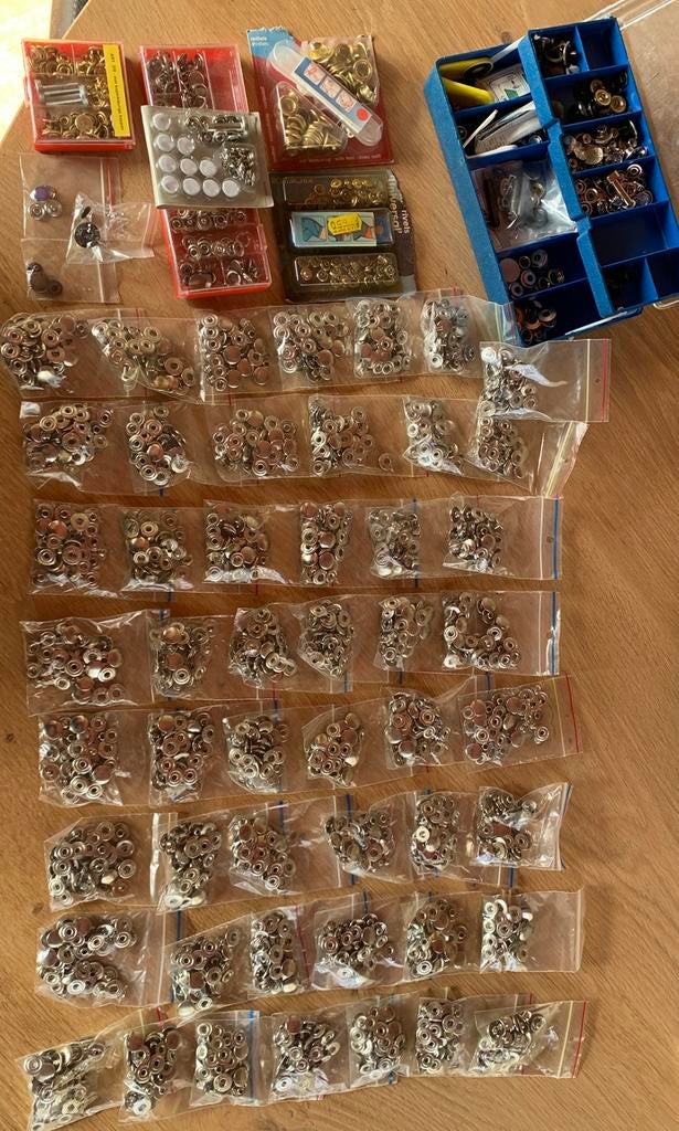Nieuwe Drukknopen, Hobby en Vrije tijd, Naaien en Fournituren, Ophalen of Verzenden, Nieuw, Overige typen