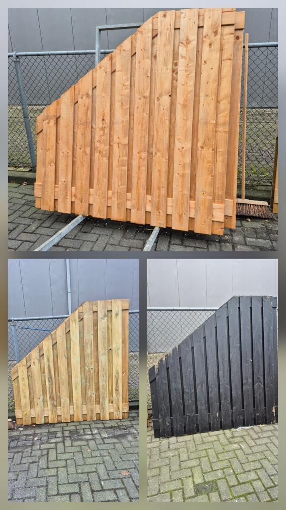 Prachtige tuinschermen 180x180, Ophalen, 1 tot 2 meter, Minder dan 3 meter, Nieuw