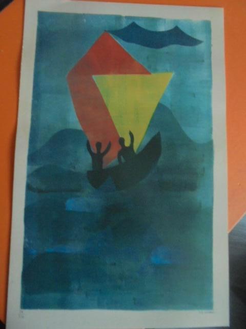 De Ploeg - H.N. Werkman - De tocht naar Jerusalem, Antiek en Kunst, Ophalen of Verzenden