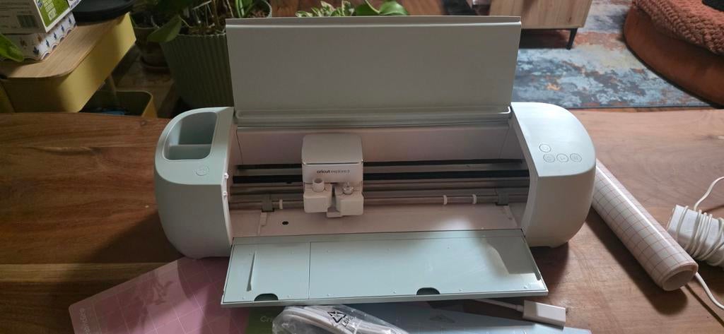Cricut Explore 3 met accessoires, Ophalen, Zo goed als nieuw, Gereedschap of Toebehoren