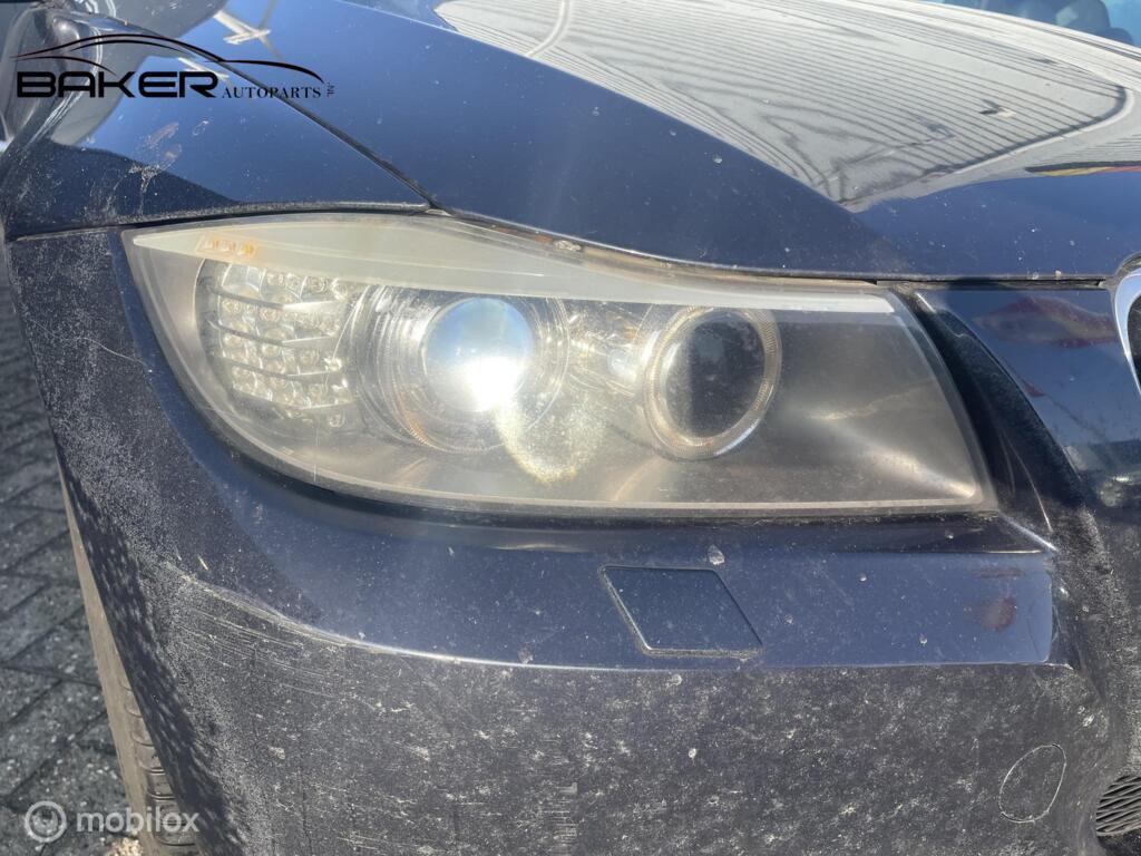 BMW 3-serie E90 E91 LCI  ('08-'12) Koplamp Xenon rechts, Gebruikt, Ophalen of Verzenden, BMW, BMW