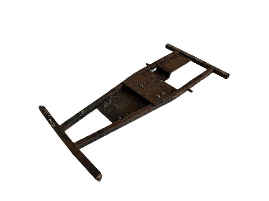 Vintagte stockcar chassis rc auto, Ophalen of Verzenden, Gebruikt, Auto offroad