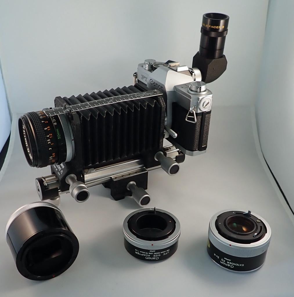 CANON FTb QL compleet, Audio, Tv en Foto, Fotocamera's Analoog, Ophalen of Verzenden, Gebruikt, Spiegelreflex, Canon