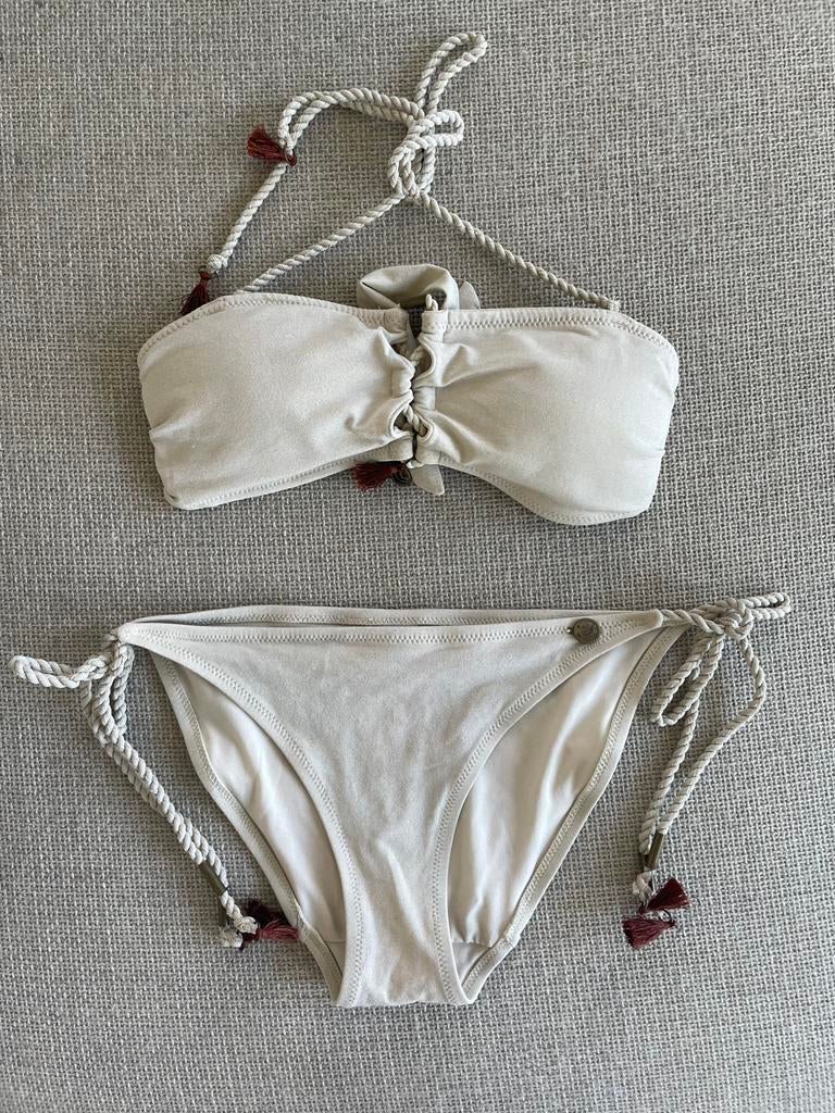 Bikini Doutzen’s stories by Hunkemöller maat S, Ophalen of Verzenden, Zo goed als nieuw, Beige, Bikini