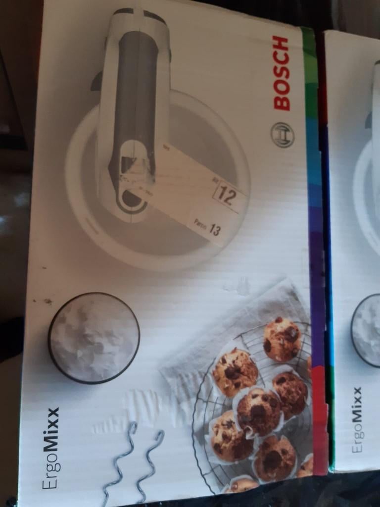 ergo mixx bosch, 4 liter of meer, Ophalen, Nieuw, 3 snelheden of meer