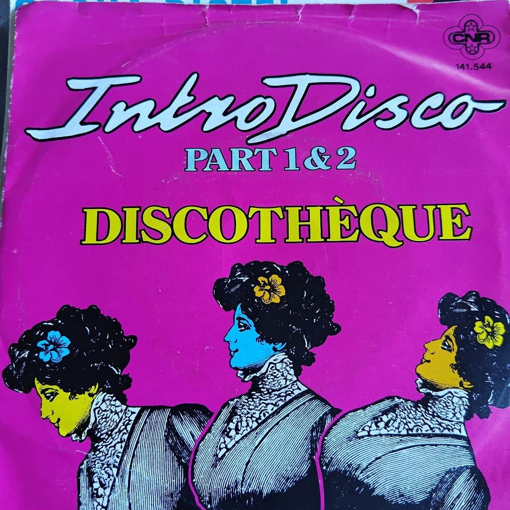 Intro Disco Part 1 & 2 Discothèque Vinyl Single, Cd's en Dvd's, Vinyl Singles, 7 inch, Ophalen of Verzenden
