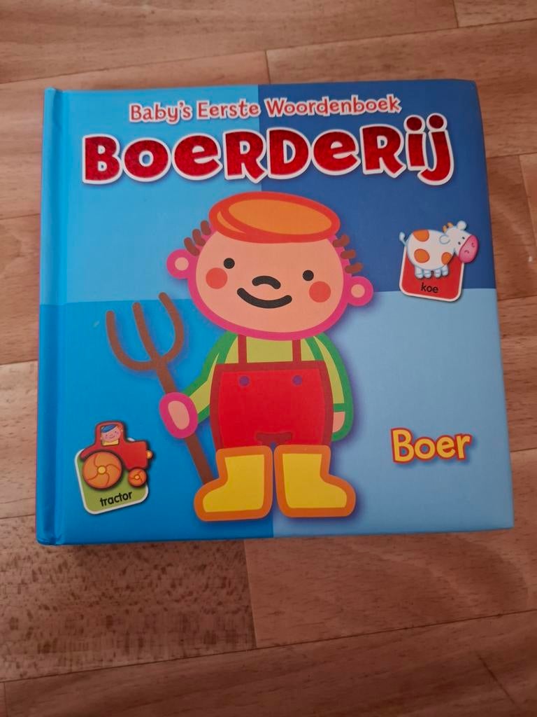 Baby's Eerste Woordenboek Boerderij - Leerzaam Prentenboek, Boeken, Ophalen of Verzenden, Zo goed als nieuw, Onbekend, 1 tot 2 jaar