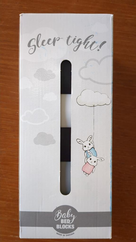 Baby Bed Blocks - Verhoogblokken voor babybed, Ophalen of Verzenden, Zo goed als nieuw