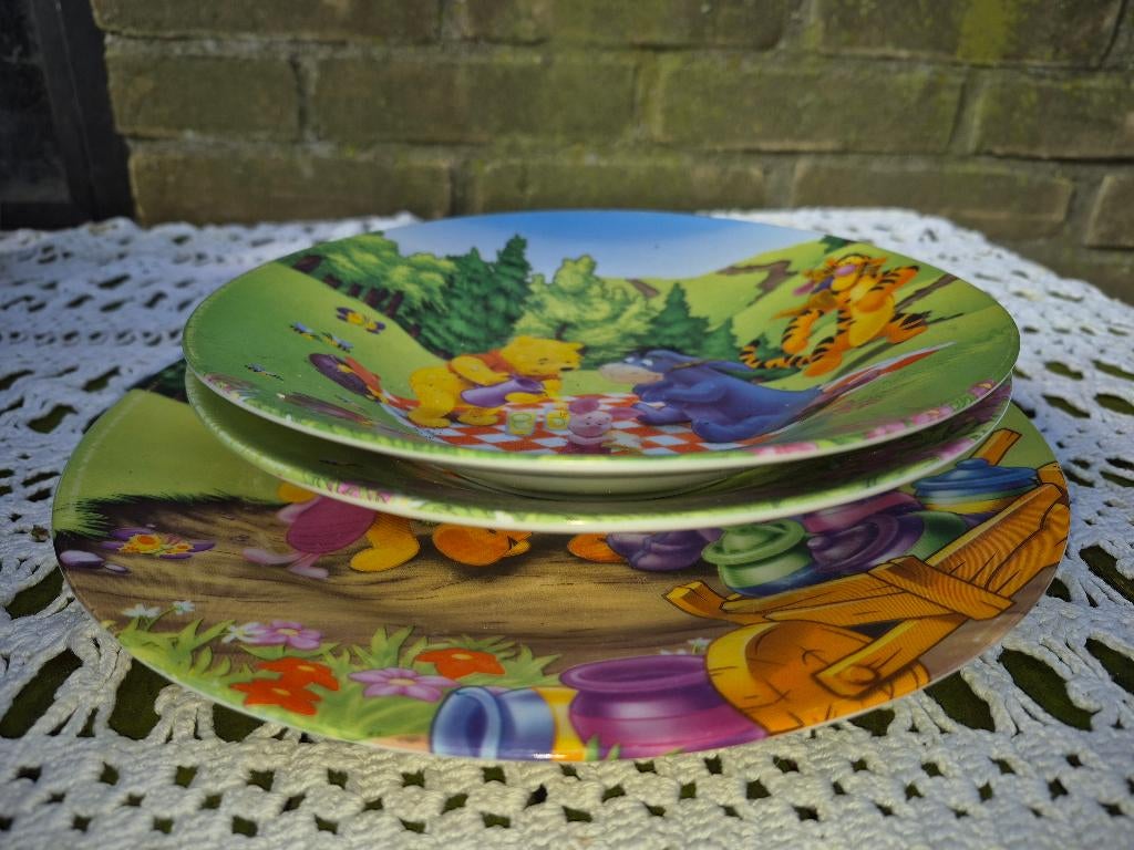 Winnie de Poeh borden, Ophalen of Verzenden, Zo goed als nieuw, Bord(en), Overige stijlen