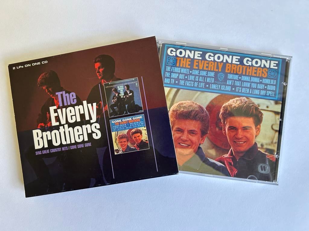 The Everly Brothers - Sing Great Country Hits/Gone, Gone, Go, Ophalen of Verzenden, Gebruikt