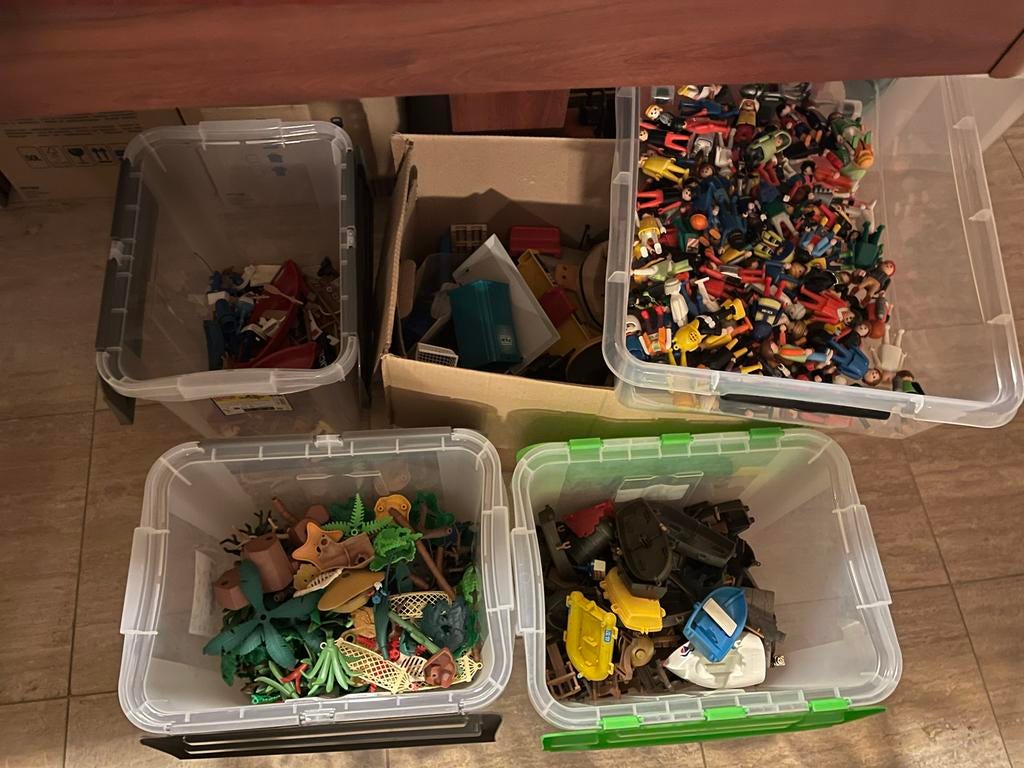 Grote verzameling Playmobil, Kinderen en Baby's, Speelgoed | Playmobil, Ophalen, Gebruikt, Los playmobil