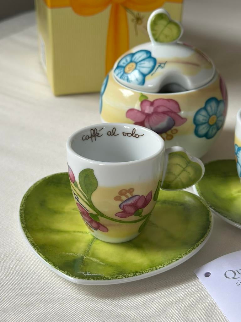 Thun porseleinen koffieset, Huis en Inrichting, Keuken | Servies, Nieuw, Ophalen of Verzenden, Overige stijlen, Kop(pen) en/of Schotel(s)