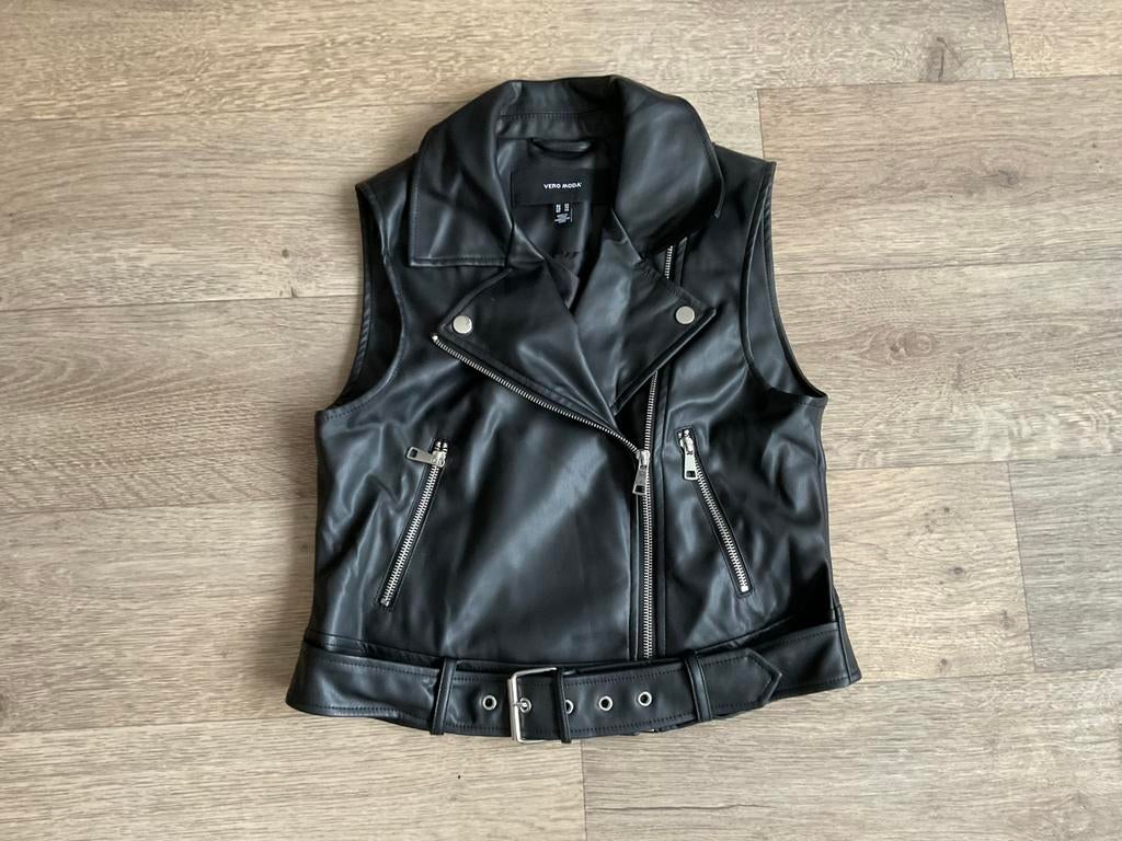 Bodywarmer gilet vera mode maat xs €4, Ophalen of Verzenden, Zo goed als nieuw, Maat 34 (XS) of kleiner, Zwart