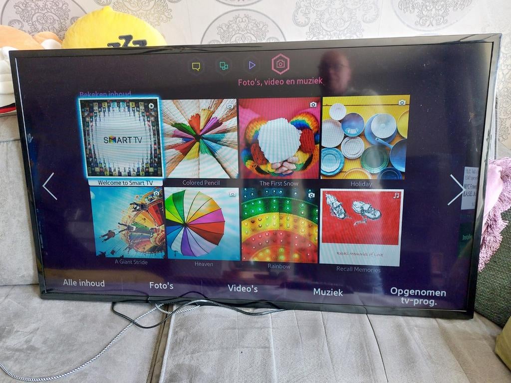 Samsung smart tv 46 inch 120 cm beeld, Ophalen, Gebruikt, 100 cm of meer, Samsung