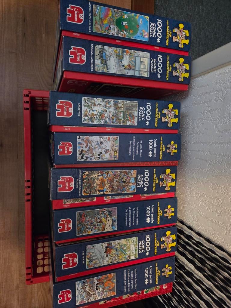 JvH puzzels 1000 stukjes., Ophalen, 500 t/m 1500 stukjes, Zo goed als nieuw