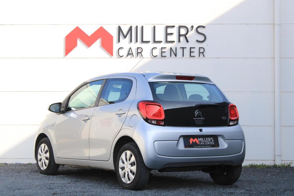 Citroen C1 1.0 VTi Shine Airco Bluetooth 5-deurs ORG NL Carp, Voorwielaandrijving, Stof, Gebruikt, Met garantie (alle)