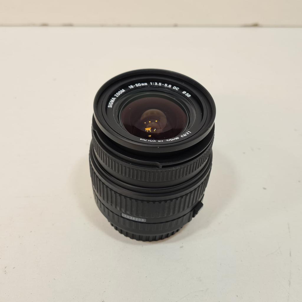 Sigma 18-50mm DC Lens voor Canon EF-S, Sigma, Zo goed als nieuw, https://www.sigma-global.com/en/contact/, 2-4-16 Kurigi, Asao-ku, Kawasaki-shi, Kanagawa 215-8530, Japan